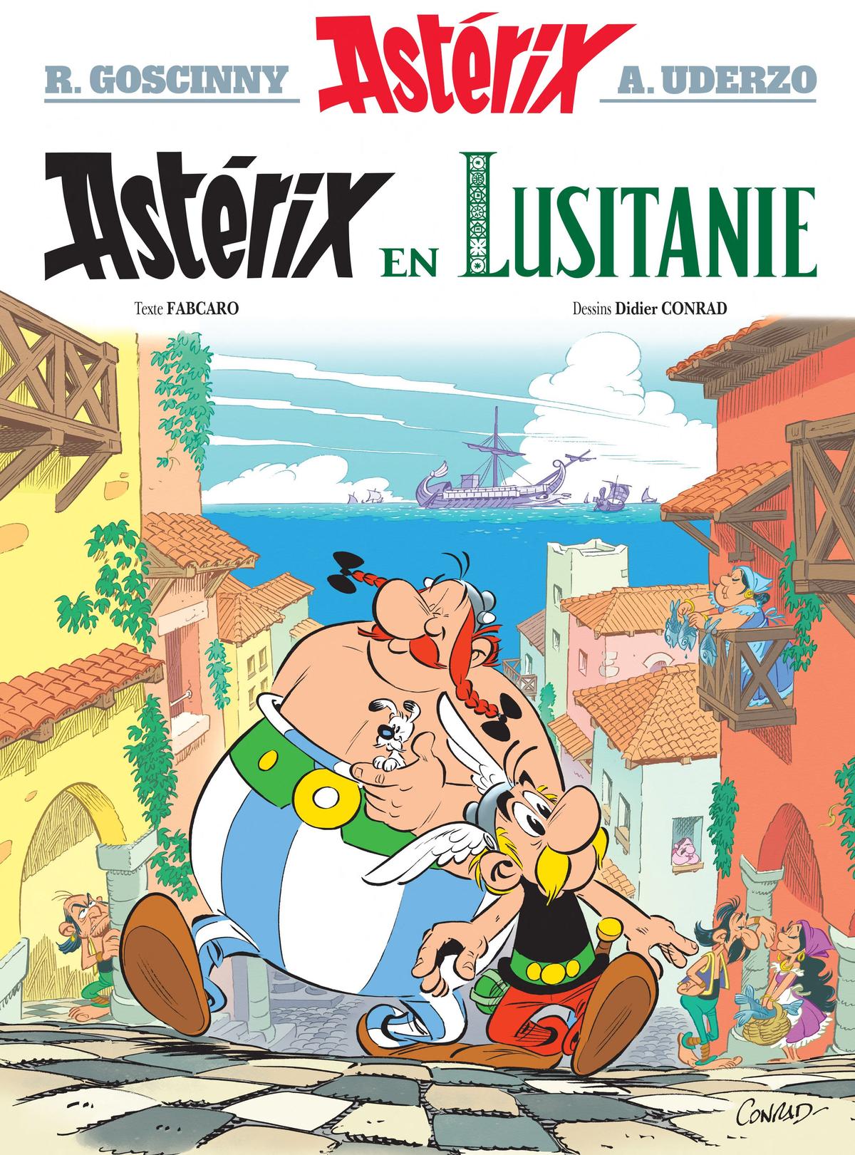 Couverture de Astérix en Lusitanie